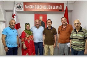 Hayrettin Yavuz'dan Samsun Gürcü Kültür Derneği'ne Ziyaret